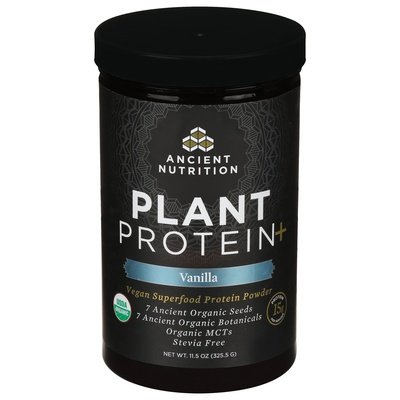 Ancient Nutrition Plant Protein+ Vanilla 1/11.5 OZ [UNFI-CARLISLE #2575587]