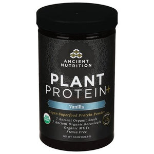 Ancient Nutrition Plant Protein+ Vanilla 1/11.5 OZ [UNFI-CARLISLE #2575587]