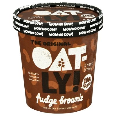 Oatly Frozen Dessert Non-Dairy Fudge Brownie 8/PINT [UNFI #2701589] [ebt]