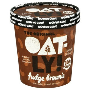 Oatly Frozen Dessert Non-Dairy Fudge Brownie 8/PINT [UNFI #2701589] [ebt]
