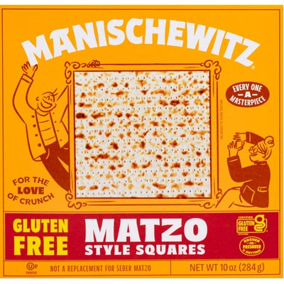 Manischewitz Matzo Style Squares Gluten Free 12/10 OZ [UNFI #01187095] [ebt]