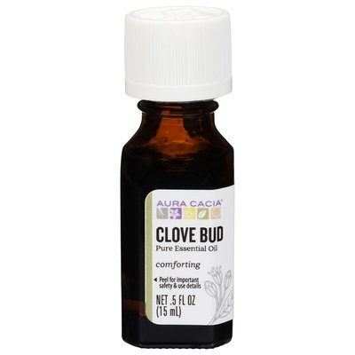 Aura Cacia Pure Essential Oil Comforting Clove Bud 1/.5 OZ [UNFI-CARLISLE #444844]