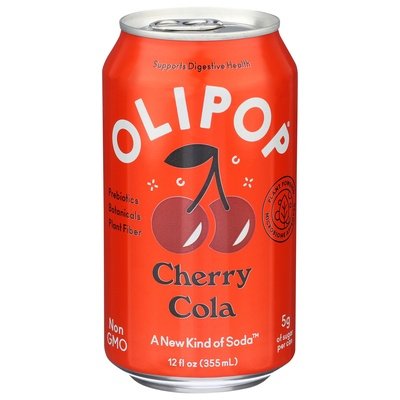 Olipop Soda Cherry Cola 12/12 OZ [UNFI #2987386] [ebt]