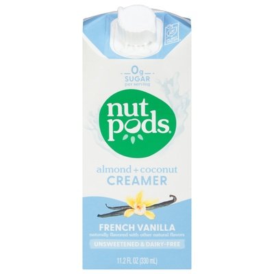 Nutpods Creamer Almond + Coconut French Vanilla 12/11.2 OZ [UNFI #1940824] [ebt]