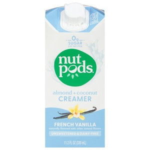 Nutpods Creamer Almond + Coconut French Vanilla 12/11.2 OZ [UNFI #1940824] [ebt]