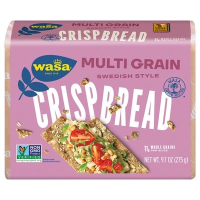 Wasa Crispbread Crispbread Multi Grain Swedish Style 12/9.7 OZ [UNFI #254367] [ebt]