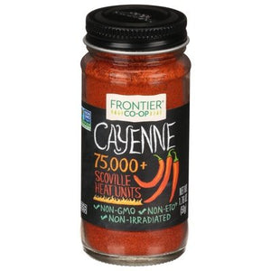 Frontier Nat Prod Co-Op Cayenne 1/1.76 OZ [UNFI-CARLISLE #439521] [ebt]