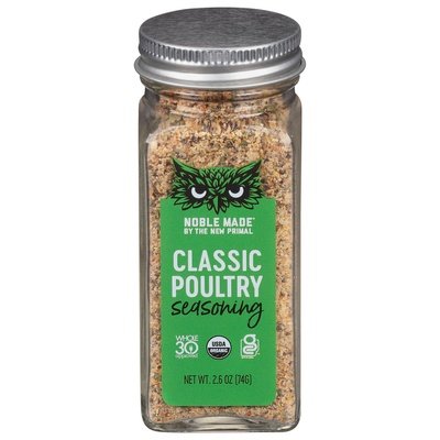 Noble Made Seasoning Classic Poultry 6/2.6 OZ [UNFI-CARLISLE #2947075] [ebt]