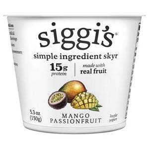 Siggis Yogurt Lowfat Mango Passionfruit 12/5.3 OZ [UNFI #3027380] [ebt]