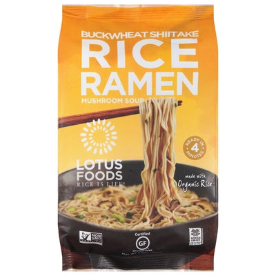Lotus Foods Rice Ramen Buckwheat Shiitake 10/2.8 OZ [UNFI-CARLISLE #1720051] [ebt]