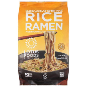 Lotus Foods Rice Ramen Buckwheat Shiitake 10/2.8 OZ [UNFI-CARLISLE #1720051] [ebt]