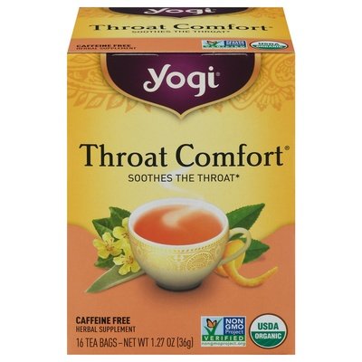 Yogi Herbal Supplement Caffeine Free Tea Bags 6/16 Bag [UNFI #0355198] [ebt]