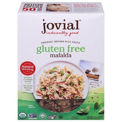 Jovial Mafalda Gluten Free 12/12 OZ [UNFI #2946804] [ebt]