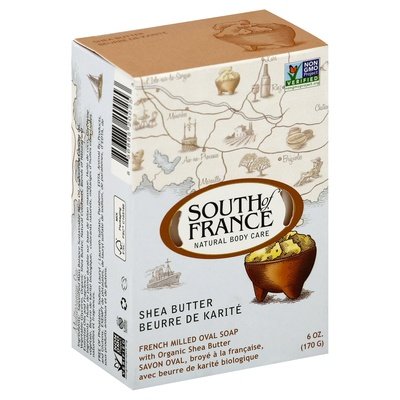 South Of France Oval Soap French Milled Shea Butter 6 OZ [UNFI #1706076] T