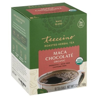 Teeccino Herbal Tea Organic Maca Chocolate Bags 6/10 BAG [UNFI #447607] [ebt]