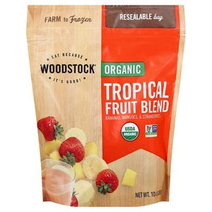 Woodstock Tropical Fruit Blend Organic 12/10 OZ [UNFI #559336] [ebt]