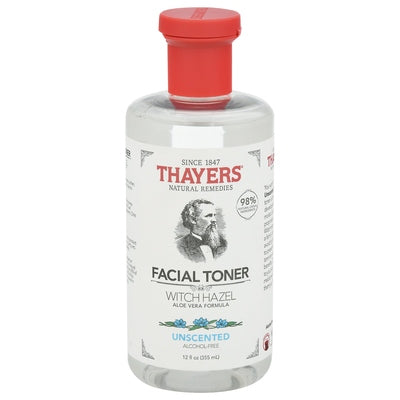 Thayers Facial Toner Alcohol-Free Unscented Witch Hazel 1/12 OZ [UNFI-CARLISLE #3122876]
