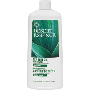 Desert Essence Mouthwash Tea Tree Oil Spearmint 1/16 OZ [UNFI-CARLISLE #583443]
