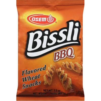 Osem Wheat Snacks Bissli BBQ 24/2.5 OZ [UNFI #0965079] [ebt]