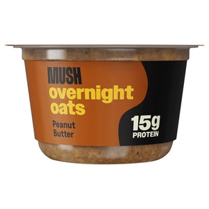 Mush Overnight Oats Peanut Butter 8/5.5 OZ [UNFI #03149846] [ebt]