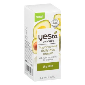 Yes To Daily Eye Cream Fragrance-Free Dry Skin 1/.5 OZ [UNFI-CARLISLE #2672996]