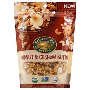 Natures Path Granola Crunchy Coconut & Cashew Butter 8/11 OZ [UNFI #2017127] [ebt]