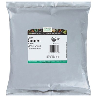 Frontier Nat Prod Co-Op Cinnamon Powder Ceylon 1LB [UNFI-CARLISLE #498808] [ebt]
