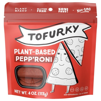 Tofurky Pepp'roni Plant-Based 6/4 OZ [UNFI #03110384] [ebt]