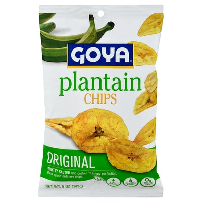 Goya Plantain Chips Original 12/5 OZ [UNFI #0470195] [ebt]