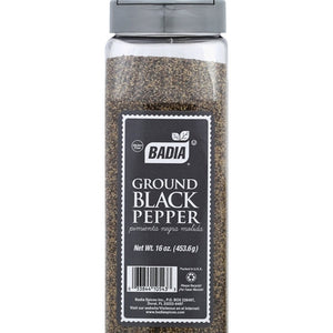 Badia Spices Black Pepper Ground 6/16 OZ [UNFI #01532324] [ebt]