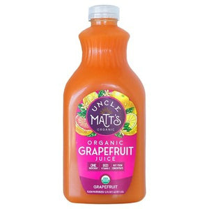 Uncle Matts Juice Organic Grapefruit 6/52 OZ [UNFI #2344596] [ebt]