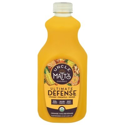 Uncle Matts Orange Juice Beverage Ultimate Defense 6/52 OZ [UNFI #2344752] [ebt]