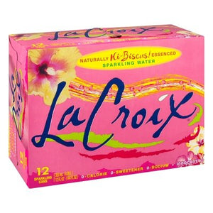 Lacroix Sparkling Water Hibiscus 2/12/12OZ [UNFI #2473544] [ebt] D