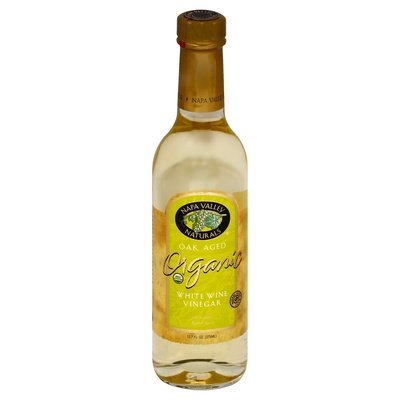 Napa Valley Naturals White Wine Vinegar 12/12.7 OZ [UNFI #493858] [ebt]