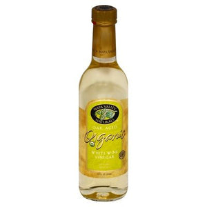 Napa Valley Naturals White Wine Vinegar 12/12.7 OZ [UNFI #493858] [ebt]