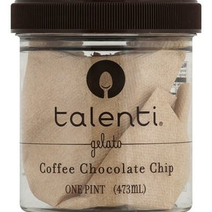 Talenti Gelato E Sorbetto Gelato Coffee Chocolate Chip 8/16 OZ [UNFI #995415] [ebt]