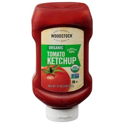 Woodstock Tomato Ketchup Organic 12/32 OZ [UNFI #1152131] [ebt]