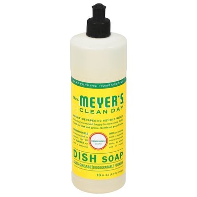 Mrs Meyers Clean Day Dish Soap Honeysuckle Scent 6/16 OZ [UNFI #0523068] T