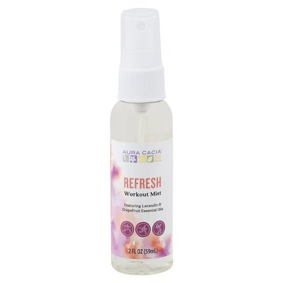 Aura Cacia Workout Mist Refresh 1/2 OZ [UNFI-CARLISLE #2745776]