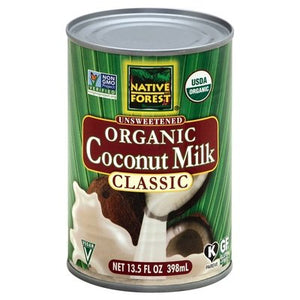 Native Forest Coconut Milk Organic Unsweetened Classic 12/13.5OZ [UNFI #0177113] [ebt]