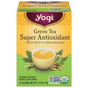Yogi Green Tea Super Antioxidant Tea Bags 6/16 Bag [UNFI #0355289] [ebt]