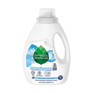 Seventh Generation Laundry Detergent Fragrance Free Free & Clear 6/45 OZ [UNFI #2865459]