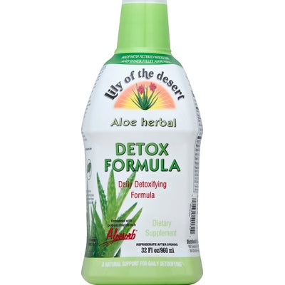 Lily Of The Desert Detox Formula Aloe Herbal 1/32 OZ [UNFI-CARLISLE #0938332]