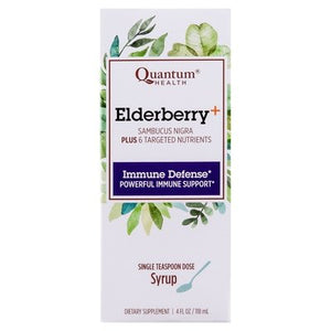 Quantum Health Elderberry+ Immune Defense Powerful Immune Support 4 OZ [UNFI-CARLISLE #0518845]