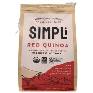 Simpli Red Quinoa 8/12 OZ [UNFI #2835841] [ebt]