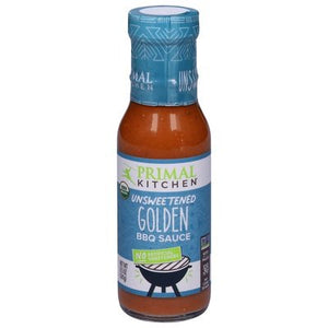 Primal Kitchen Bbq Sauce Unsweetened Golden 6/8.5 OZ [UNFI #2365971] [ebt]