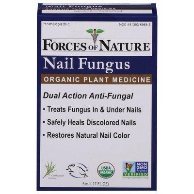 Forces Of Nature Nail Fungus Organic Plant Medicine 1/5 ML [UNFI-CARLISLE #1957505]
