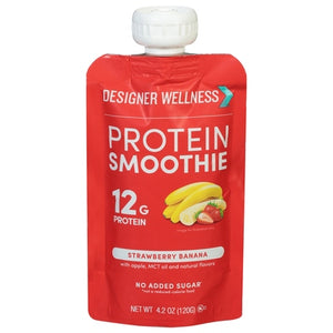 Designer Protein Protein Smoothie Strawberry Banana 6/4.2 OZ [UNFI-CARLISLE #02897767] [ebt]
