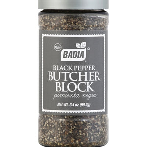 Badia Spices Black Pepper Butcher Block 6/3.5 OZ [UNFI #02337707] [ebt]