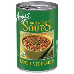 Amys Soups Organic Lentil Vegetable 12/14.5OZ [UNFI #0246272] [ebt]